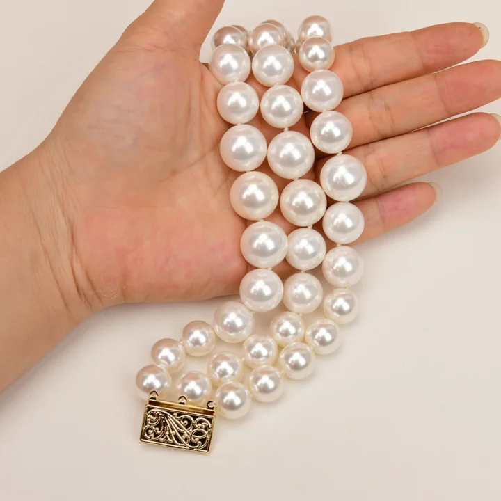 Pulseira de Pérola Multi Camadas - Image 6