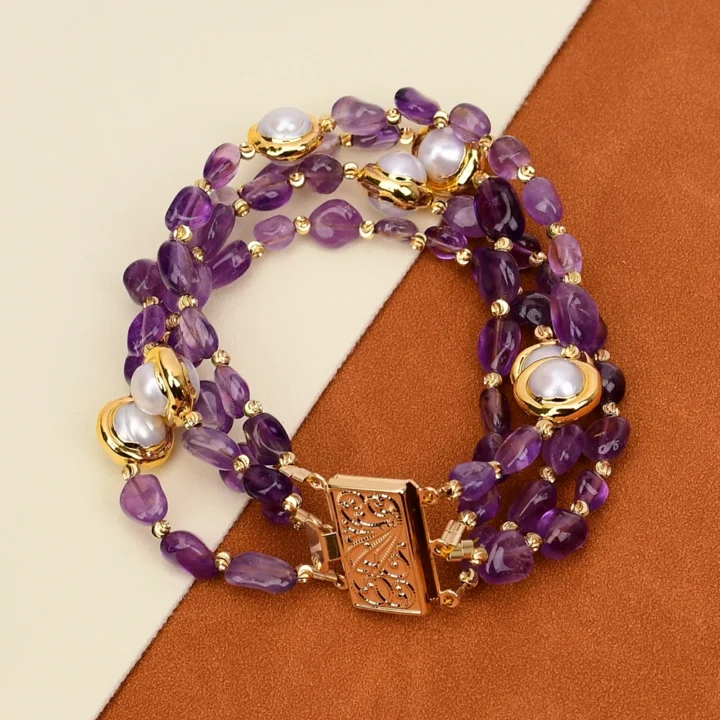 Pulseira Pepita de Pérola Branca - Image 6