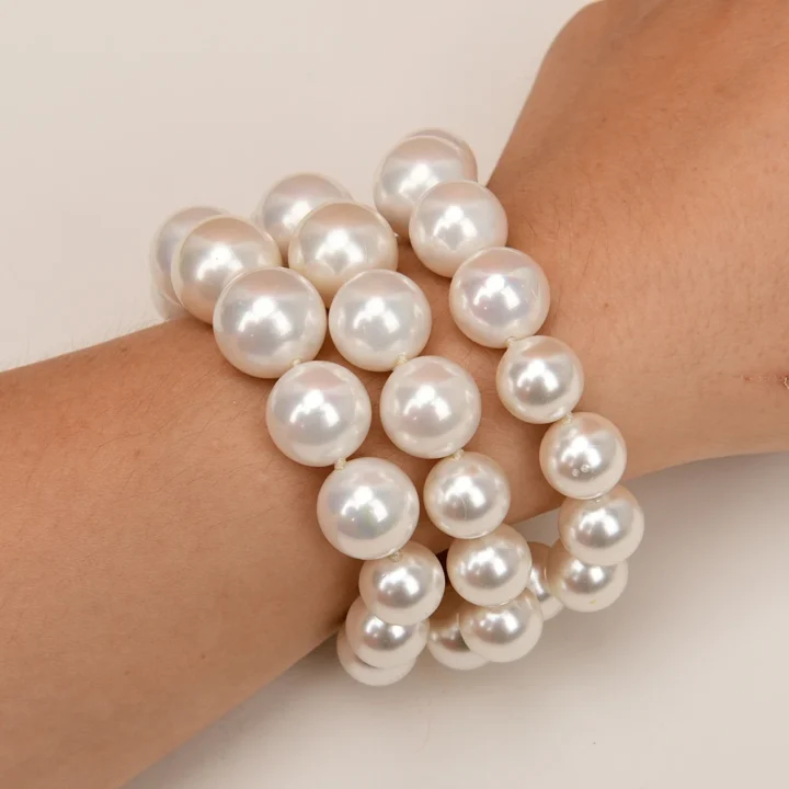 Pulseira de Pérola Multi Camadas - Image 2