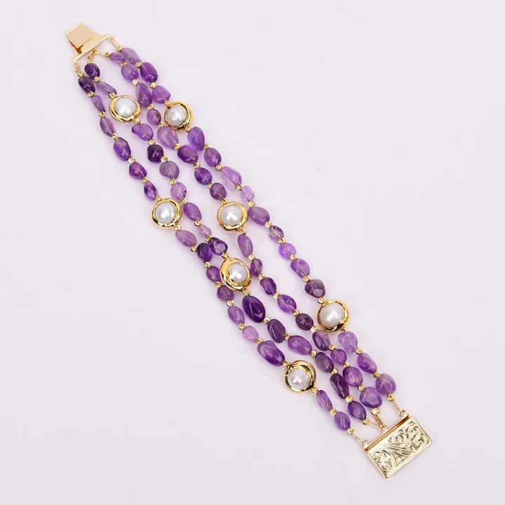 Pulseira Pepita de Pérola Branca - Image 3