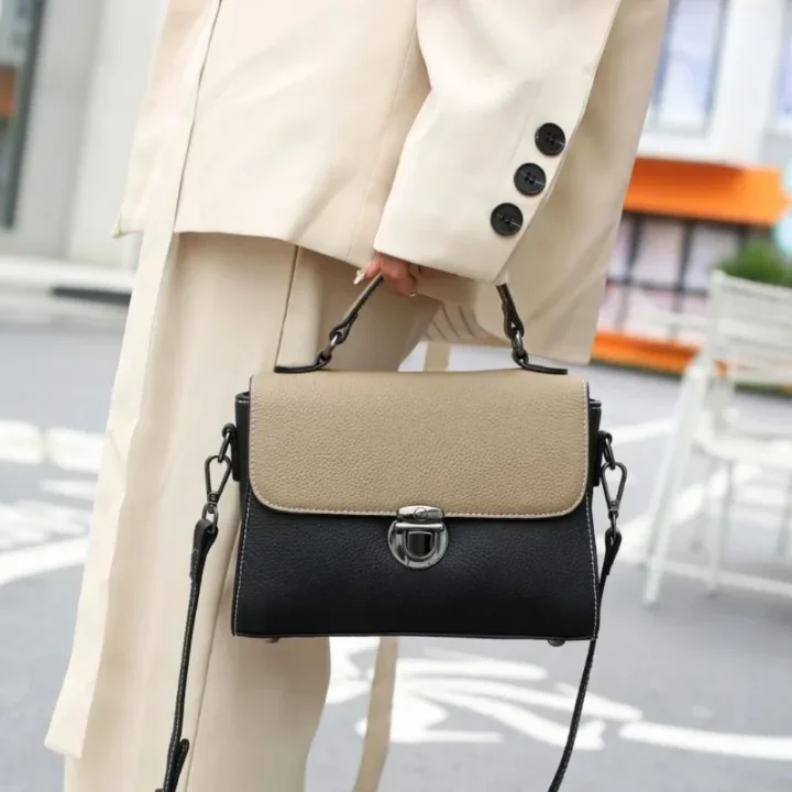 Bolsa Crossover de Couro Genuíno - Image 2