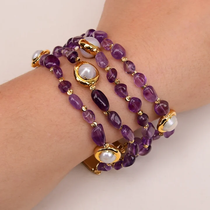 Pulseira Pepita de Pérola Branca - Image 5