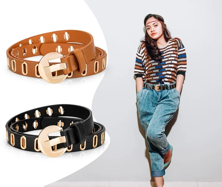 Cinto Grunge Punk Ajustável Feminino - Image 12