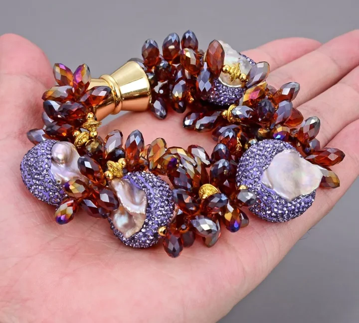 Bracelete de Cristal Purple - Image 3